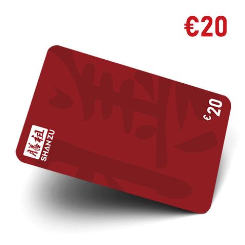 SHAN ZU Carte Cadeau | €20