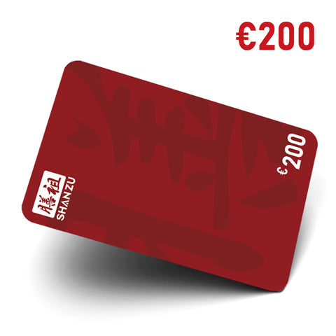 SHAN ZU Gift Card | €200