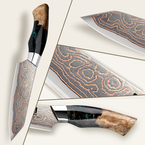 Paring Knife | Venus Copper Damascus