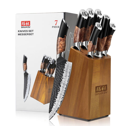 Kitchen Knife Set 7-Pcs | Tengu Series